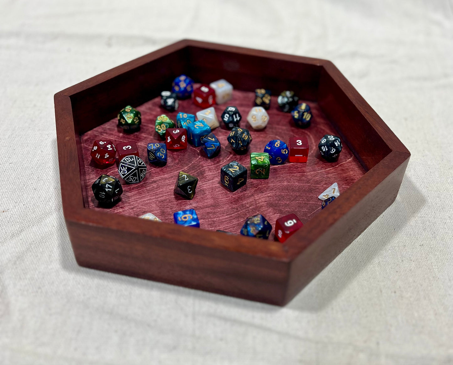 Hexagon Dice Tray