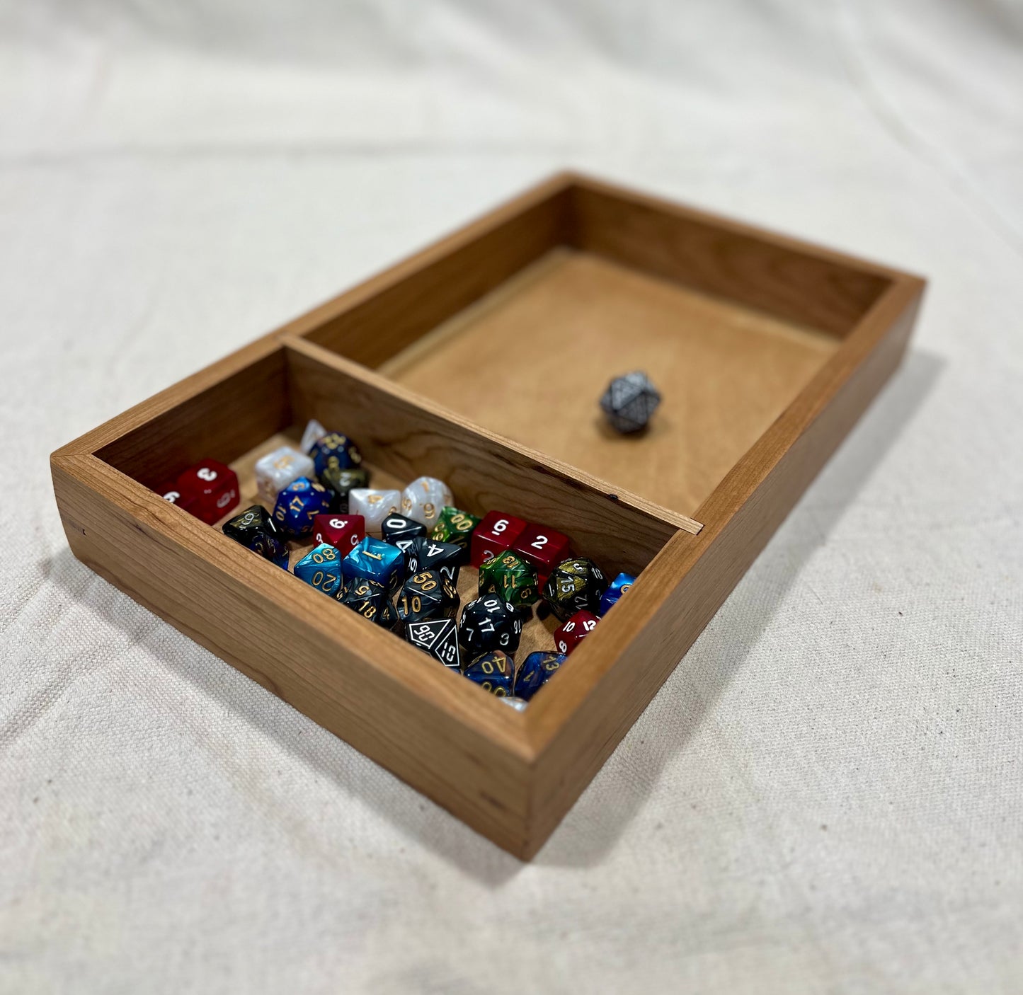 Rectangle Wood Dice Tray