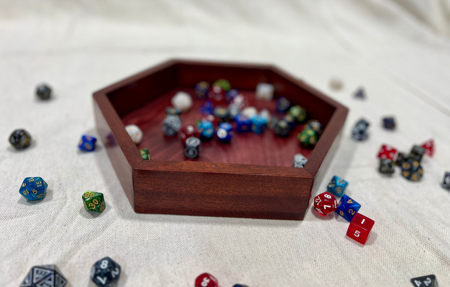 Hexagon Dice Tray