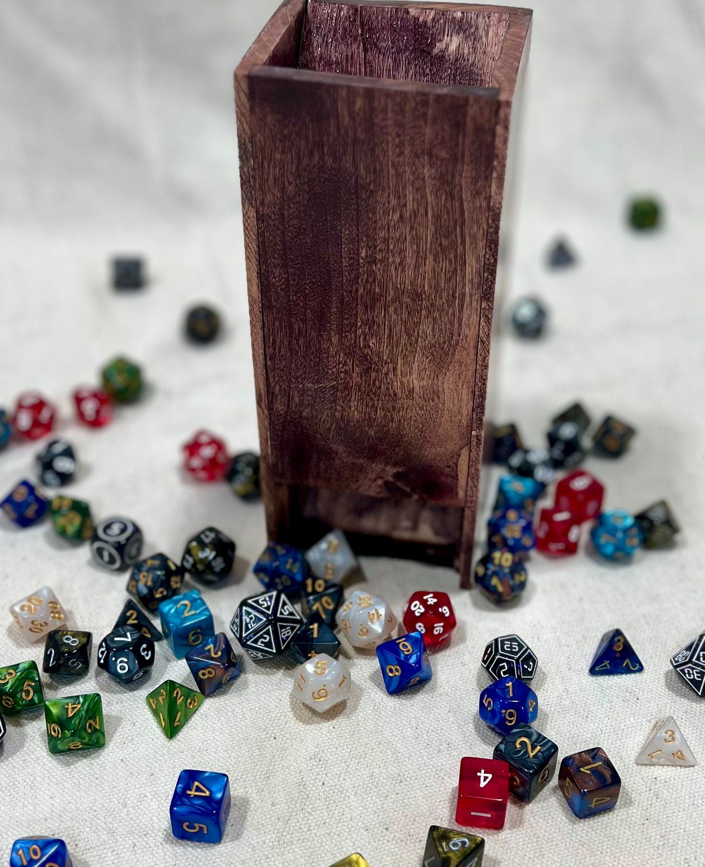 Wood Dice Tower