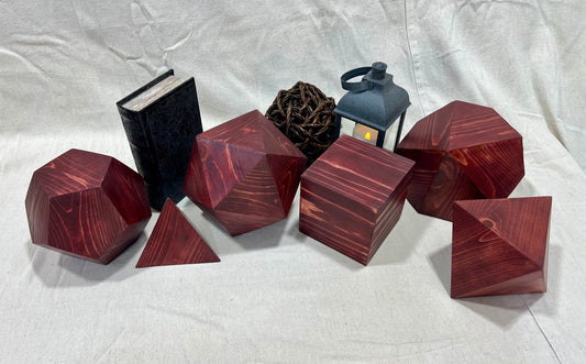 Decorative Wood Dice